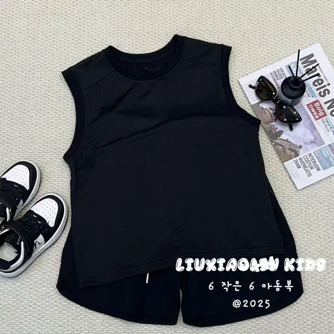 杭州六小六正版BY LIUXIAOLIU夏季儿童速干套装2819
