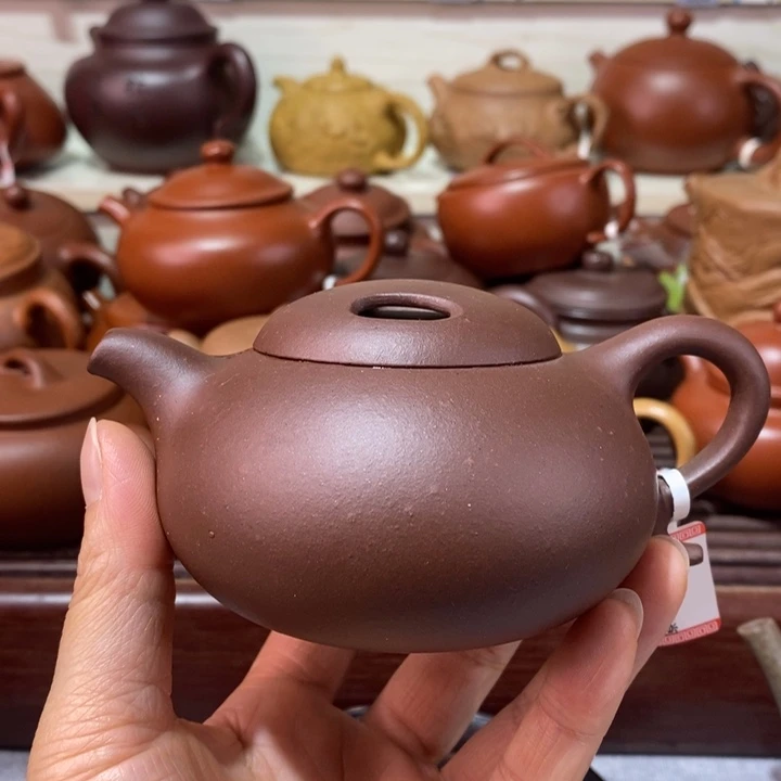 茶壶紫砂微瑕处理一把160cc