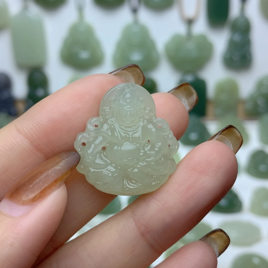 颈饰未镶嵌和田玉