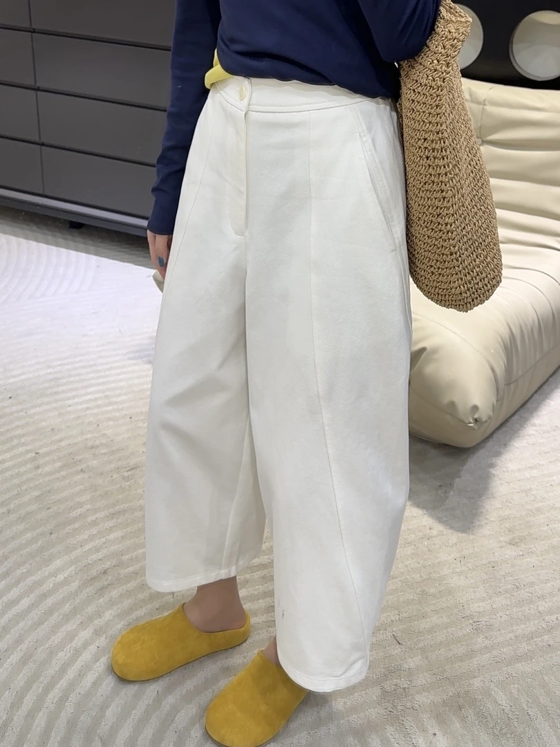 DALIANSU/大脸酥-4292  设计感九分显瘦百搭气球哪吒裤