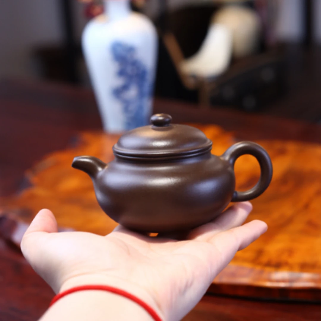 宜兴紫砂壶仿古紫泥茶壶茶具茶器泡茶实用
