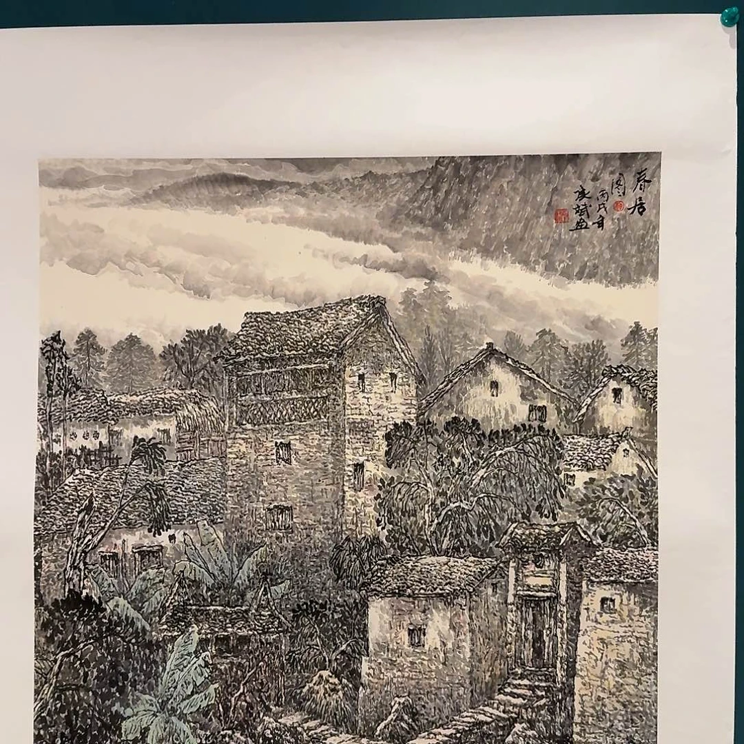 国画黎老师作品画作