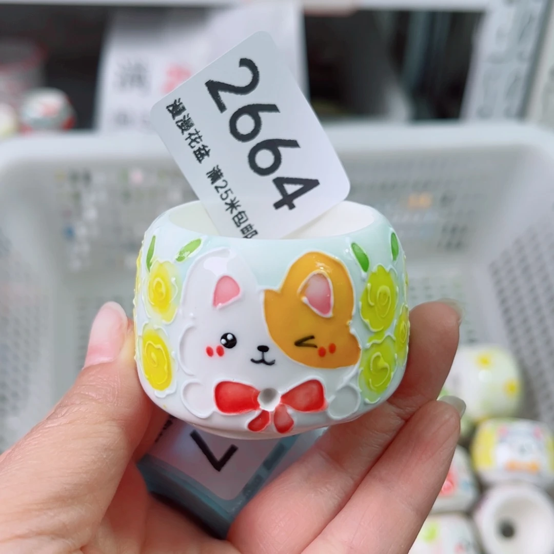 景德镇手工制作2664口3.5