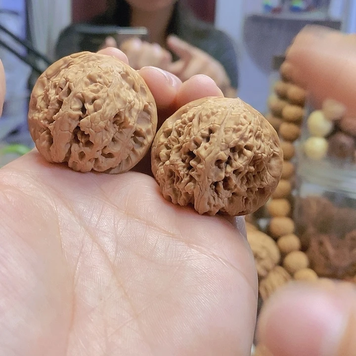 【闪购商品】文玩核桃把件38龙洞峪小众