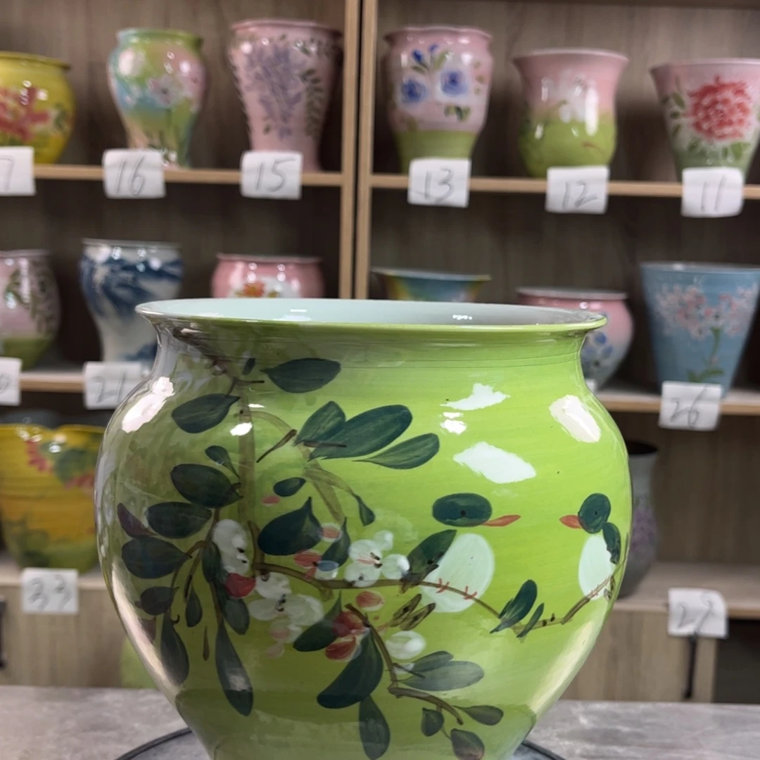 景德镇陶瓷花盆花盆