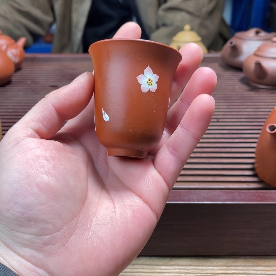 茶杯紫砂宜兴原矿