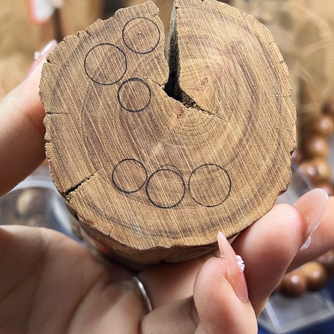 A***g檀香木手串/手链迈索尔老山檀百年树心油切片1.1厚（不退货）