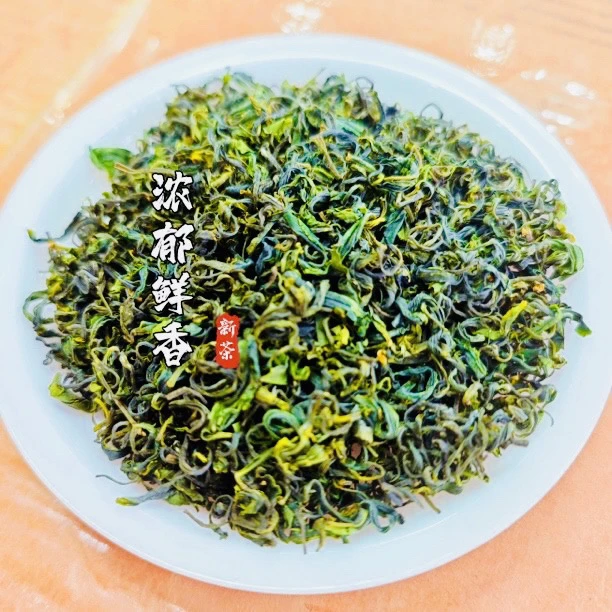 日照绿茶【四月份优质山茶】老传统工艺清香豌豆鲜味浓郁鲜香味十足