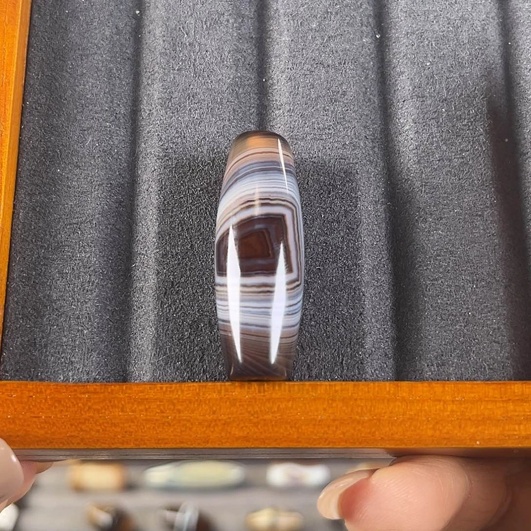 重***楼玛瑙/玉髓合金颈饰