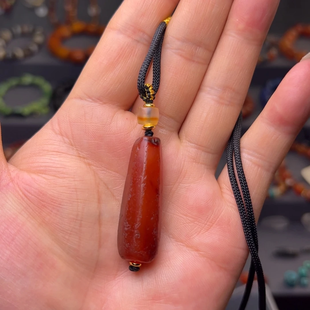 玛瑙/玉髓合金玛瑙对珠