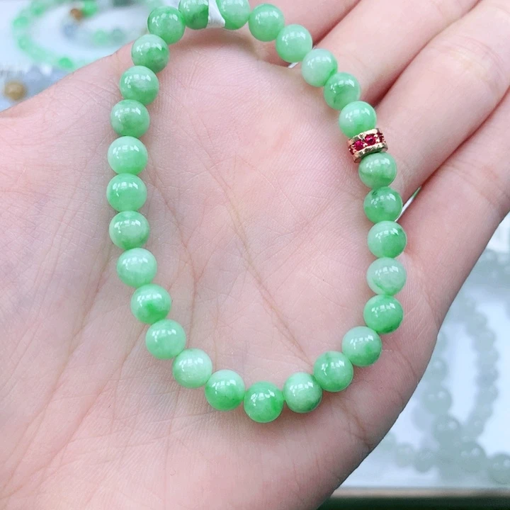 未镶嵌手链翡翠翡翠