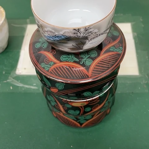 【闪购商品】碟ʲ*中古工艺品回流瓷器