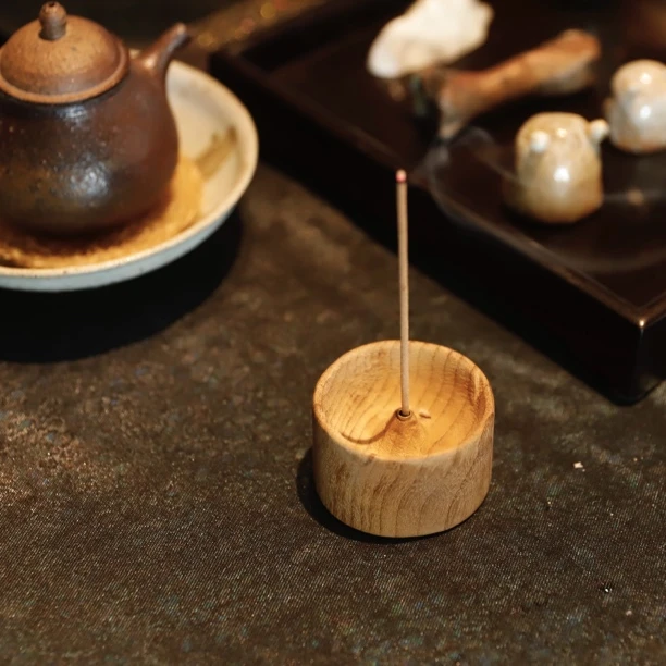 金丝楠阴沉山峦小香插5cm/4cm