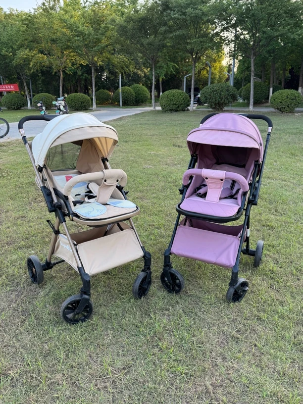 圣得宝高景观双向婴儿推车可坐可躺轻便折叠适合新生儿四季通用