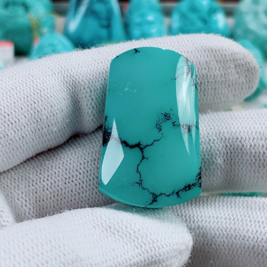 绿松石未镶嵌车挂