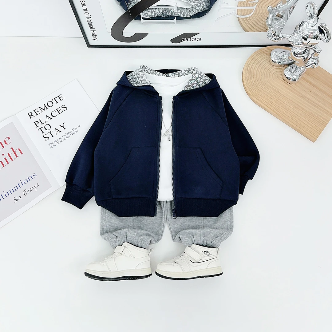 男童外套秋季2025新款中大儿童夹克洋气韩版 HZ25708悠悠童话童装