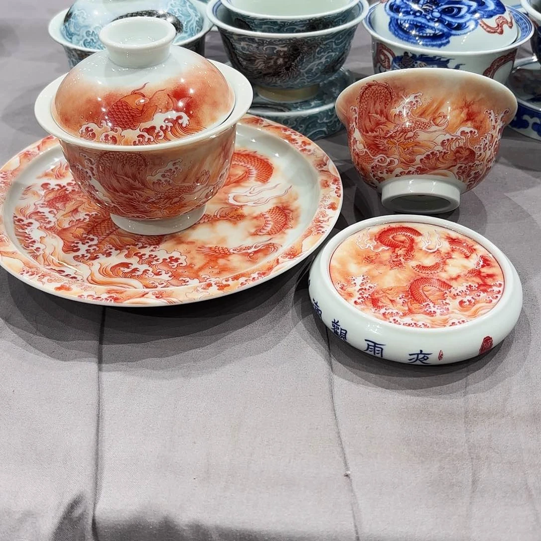 瓷片景德镇瓷器展和