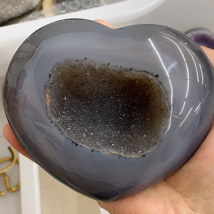 紫晶珠宝半成品未镶嵌