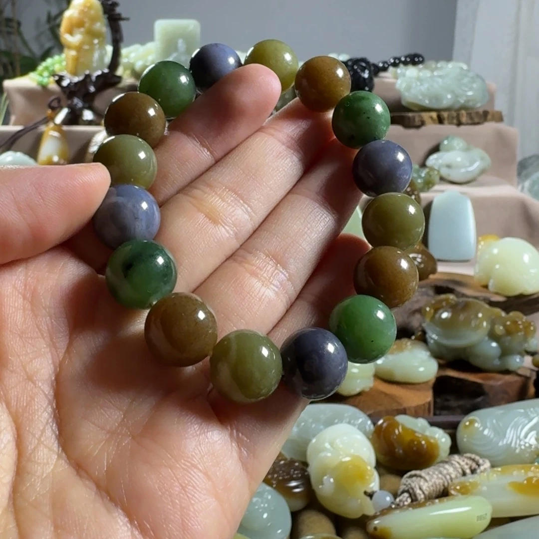 和田玉（糖玉）未镶嵌手链