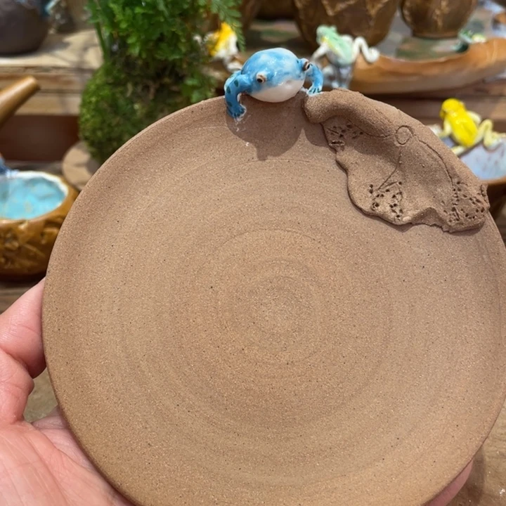 手工制作陶瓷茶杯仿生