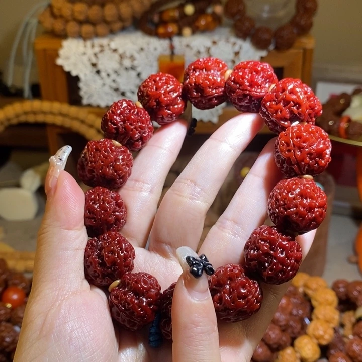 金刚菩提手串205玉华深度包浆一物