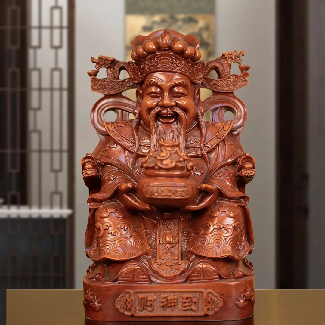 财神爷摆件.尺寸长约22高约40