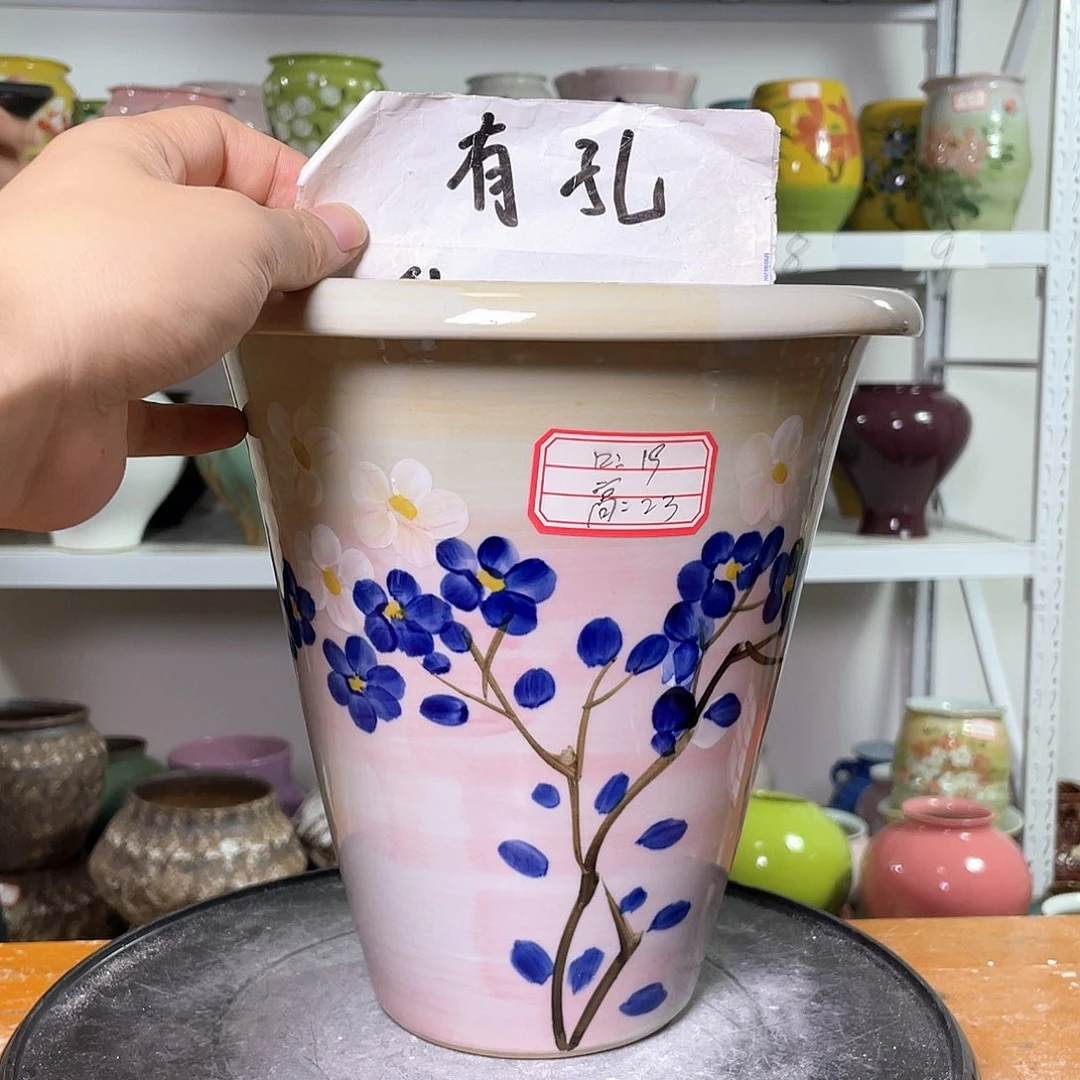 景德镇陶瓷花盆花器256