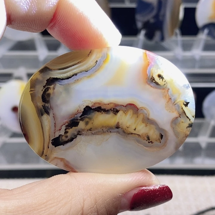 玛瑙/玉髓未镶嵌颈饰