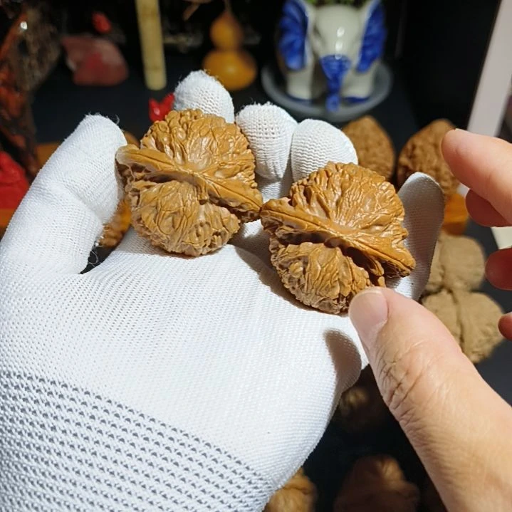 把件文玩核桃玉玺狮子头