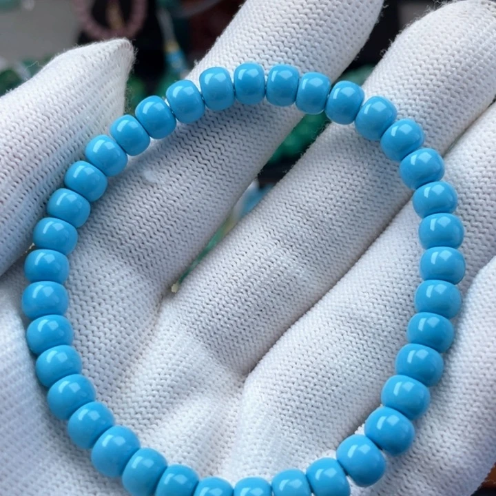 湖北原生态高瓷蓝6mm老型单圈