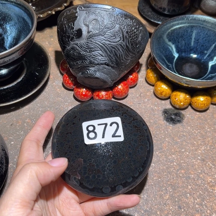 茶盏872 知否建盏茶器瑕疵