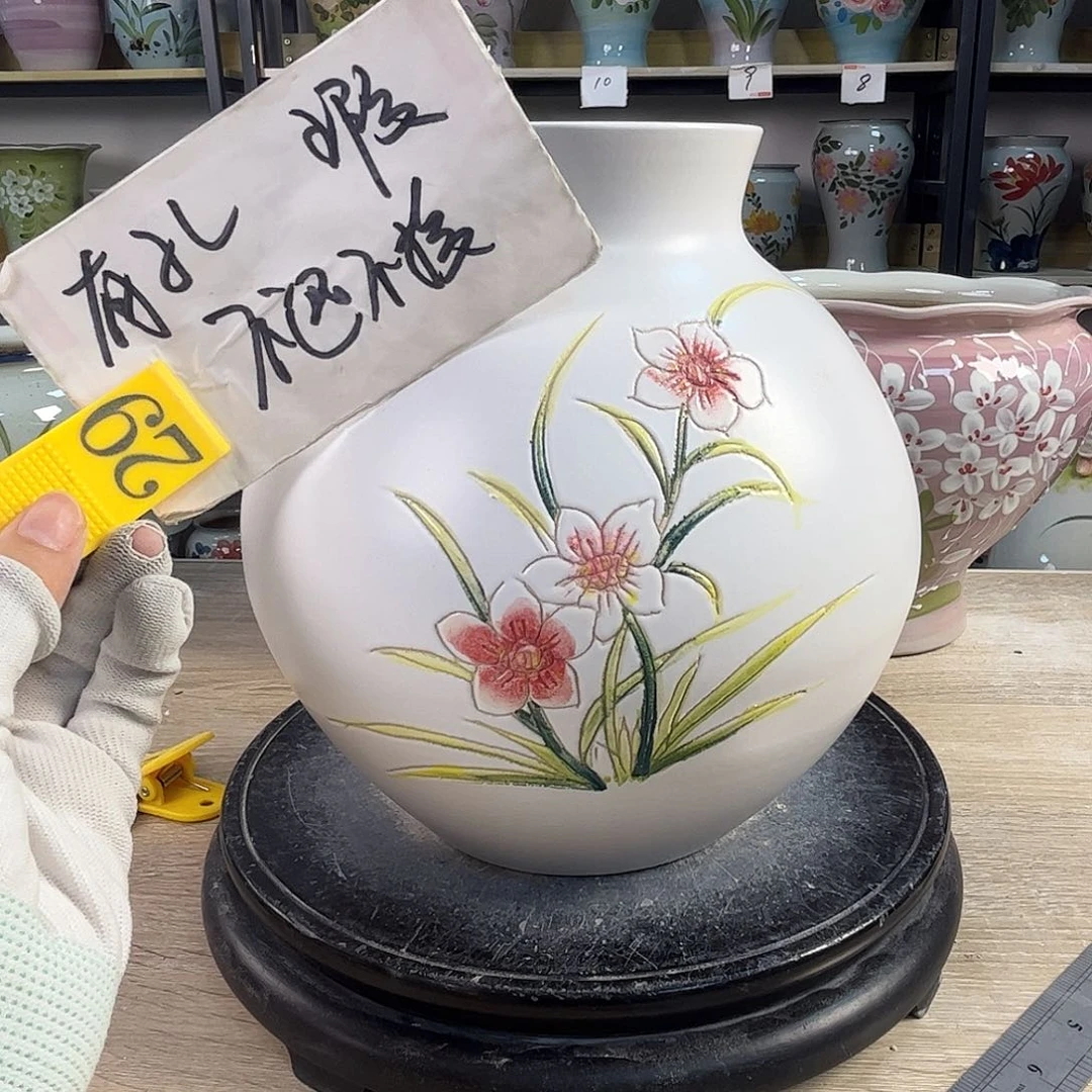 罐1tc景德镇陶瓷花盆