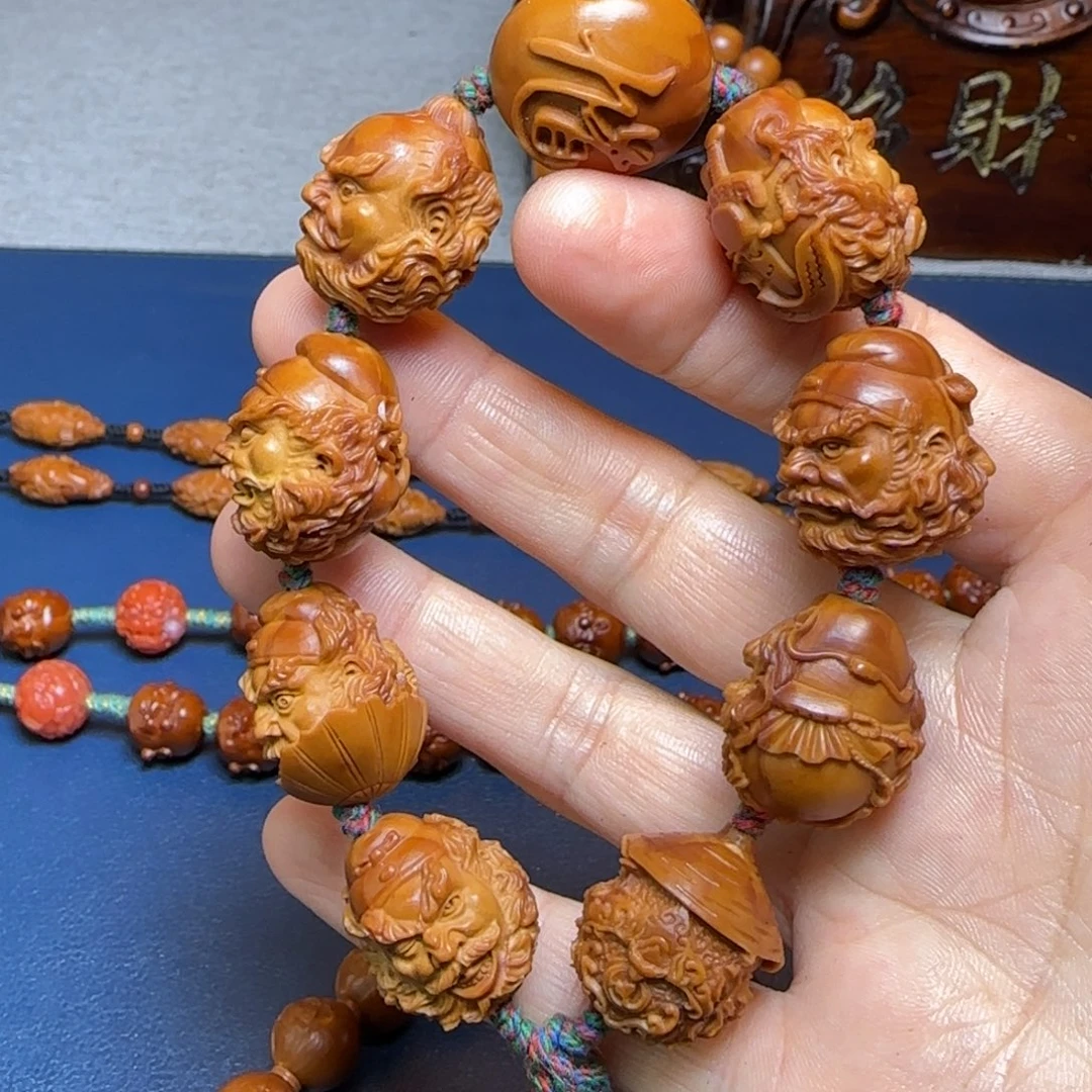 黎***桑手串/手链橄榄核钟馗手串