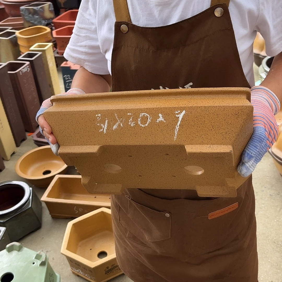 紫砂花盆盆景艺术