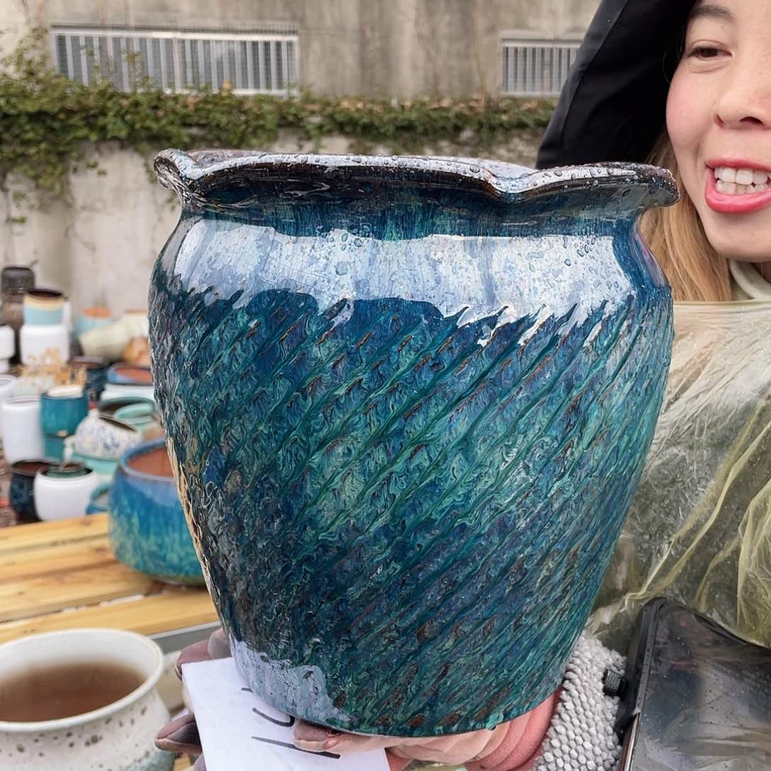 红陶王嫂花盆直播0304-a238