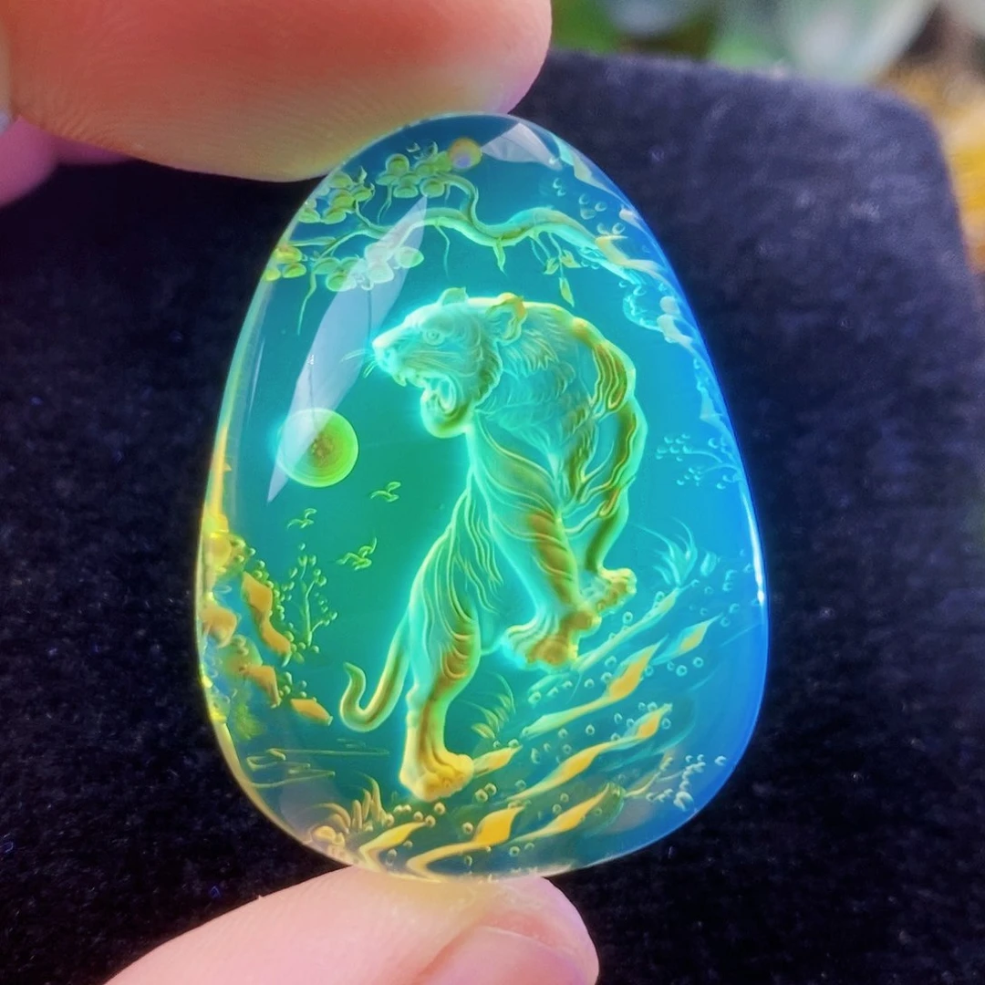 【闪购商品】蓝珀吊坠(不含链)未镶嵌