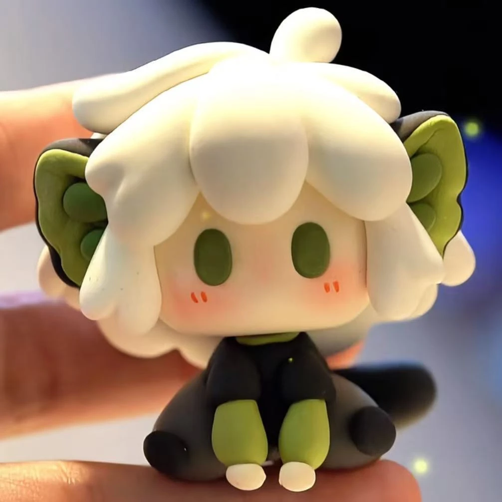 罗小黑战记Q版5cm【树脂】电脑桌玩具摆件自制七夕DIY车内饰品摆件