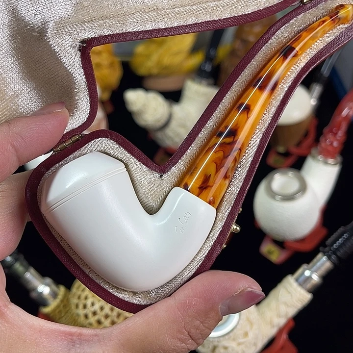 海泡石烟斗中号牛头201