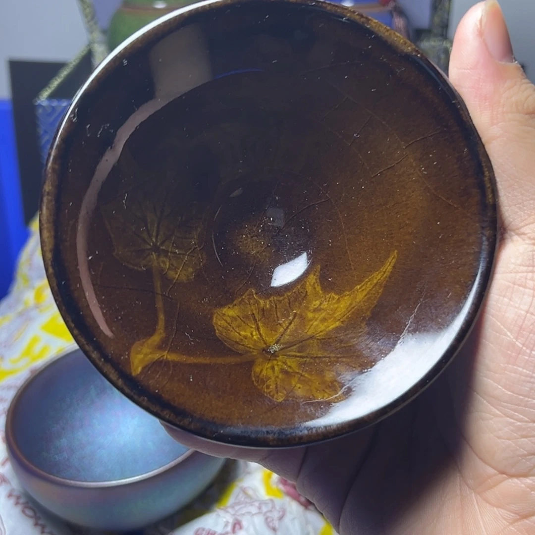 茶盏建阳建盏喝茶主人杯