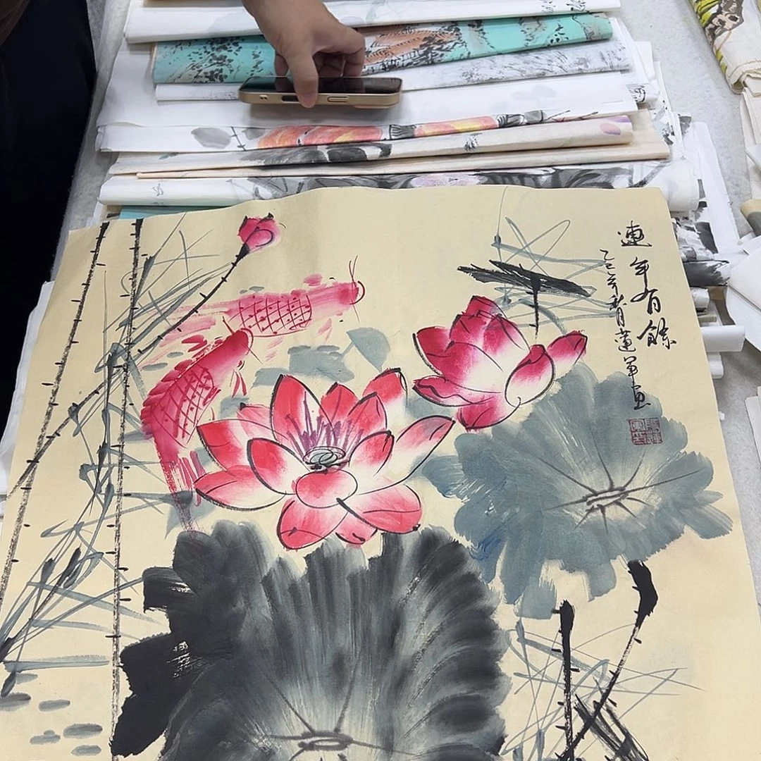 国画国画纯手绘作品