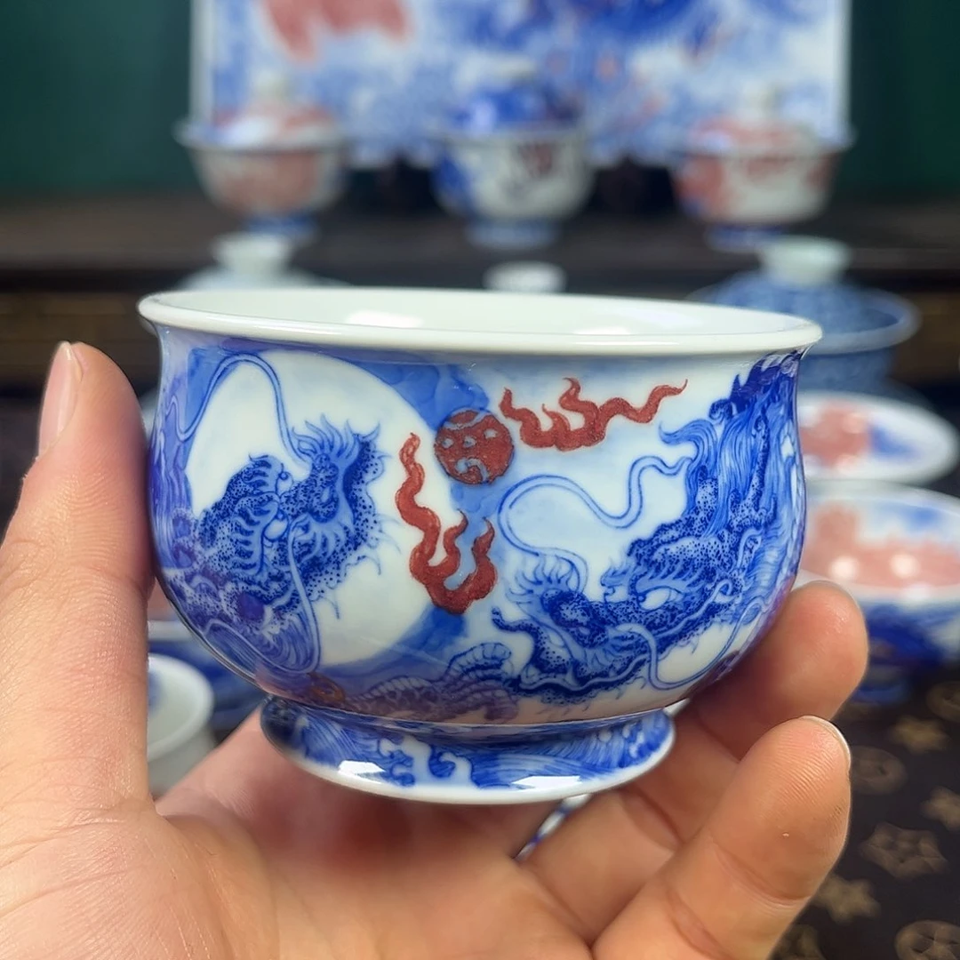 瓷片自成堂景德镇手工手绘