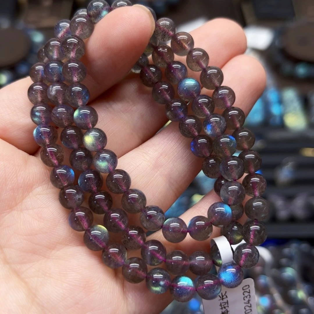 手链未镶嵌长石6.2mm左右