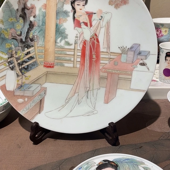 七***香手工手绘的作品壶承