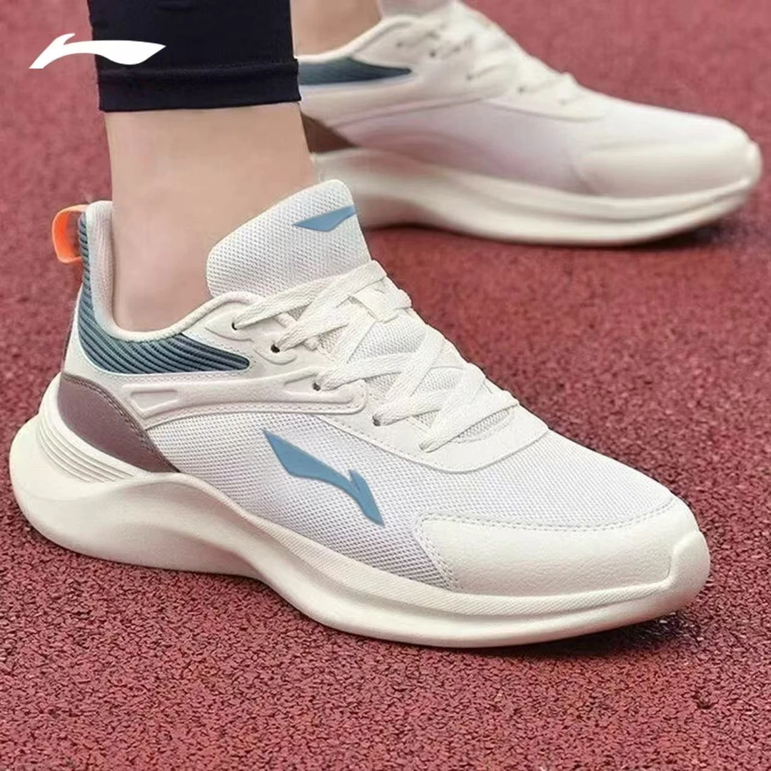 Li-NING/李宁适用轻便男鞋跑步鞋春秋新款一脚蹬轻便透气慢跑鞋