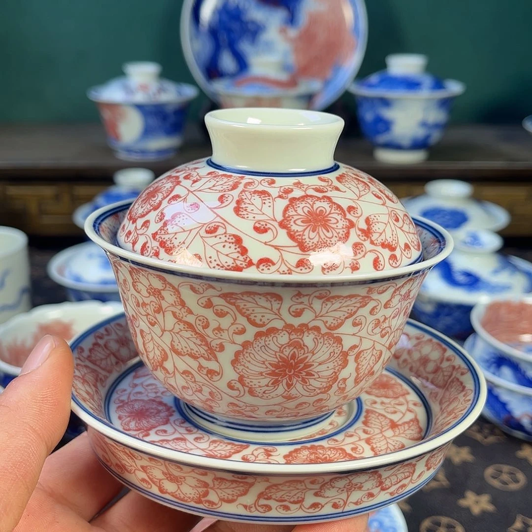 瓷片景德镇手工手绘