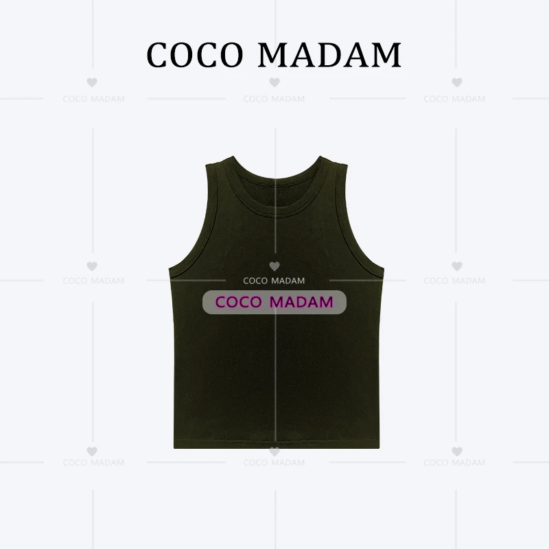 《An ni》 · Ani-B021 夏季新款气质韩版修身显瘦百搭无袖纯色女