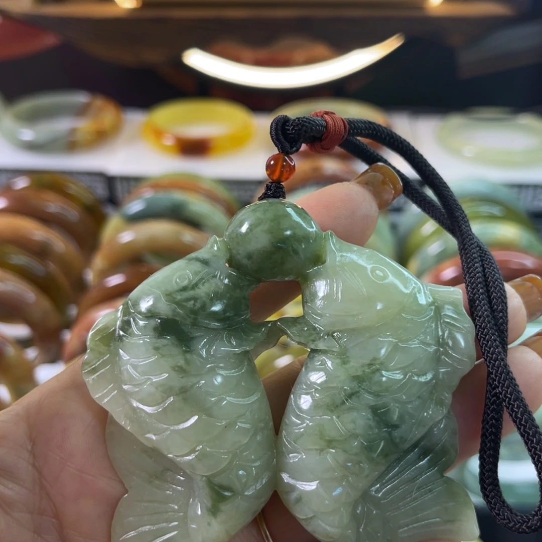 蛇纹石玉未镶嵌手把件