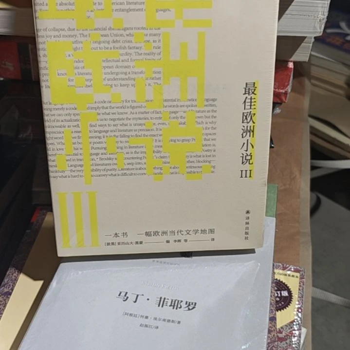 最佳欧洲小说平装塑封库存书全新正版