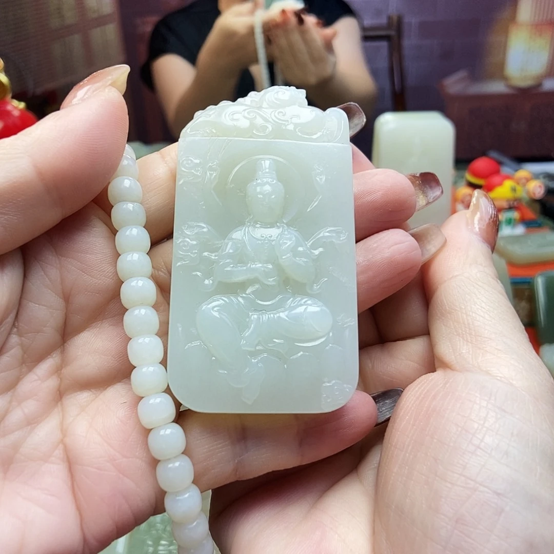 颈饰未镶嵌和田玉?****?