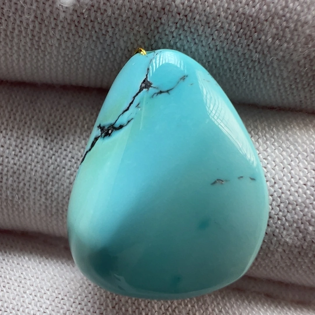 绿松石未镶嵌配饰15.8*19.4